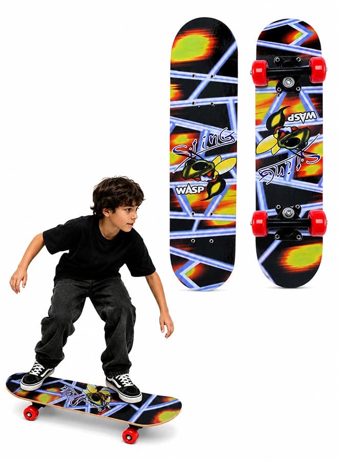 Complete Standard Skateboards With PU Wheels For Beginners Boys Girls Teenager Wooden Canadian Maple Cruiser Pro Skate Board