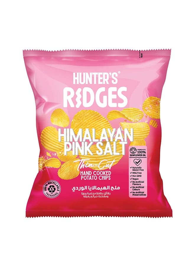Himalayan Pink Salt Ridges Thin Cut Potato Chips