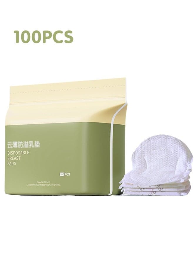 Pack Of 100 Disposable Nursing Nipple Pads, Breast Pads for Breastfeeding