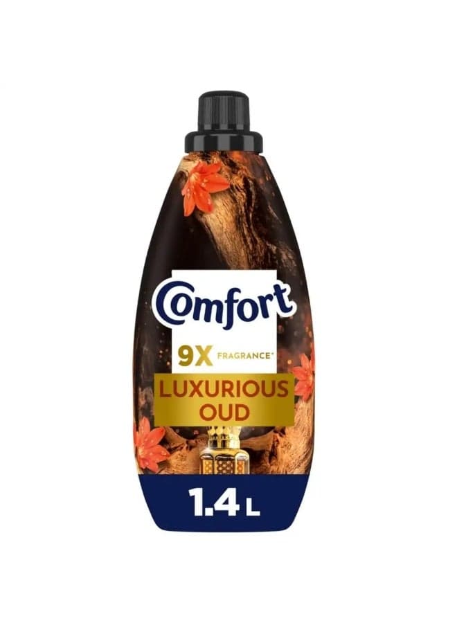 Comfort Luxurious Oud Concentrated Fabric Softener With 9X Fragrance- 1.4Ltr