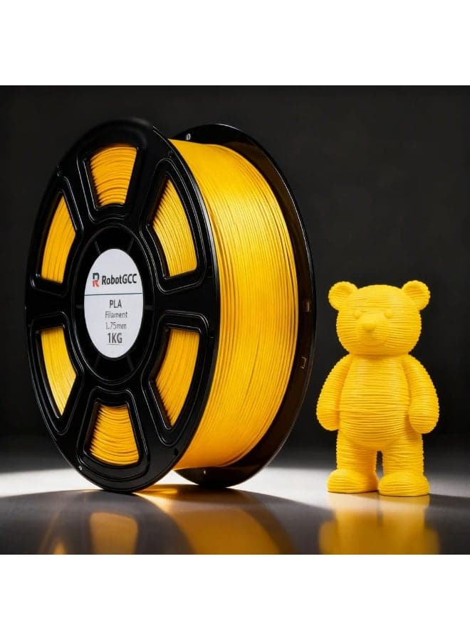 Silk PLA Gold 1.75mm 3D Printer Filament 1KG Metallic Silk PLA Filament Smooth Glossy Finish PLA Material for FDM Printing High Quality PLA Filament Consistent Diameter Stable Extrusion Easy Printing PLA Compatible with Most 3D Printers Decorative Printing Filament for Models Sculptures Cosplay Prototyping Engineering Education DIY Projects Reliable Layer Adhesion Low Warping Premium Surface Finish Bright Gold PLA Filament High Precision Tolerance Strong Bonding Performance Professional 3D Printing Material Universal FDM Filament Spool Long Length High Strength PLA Filament