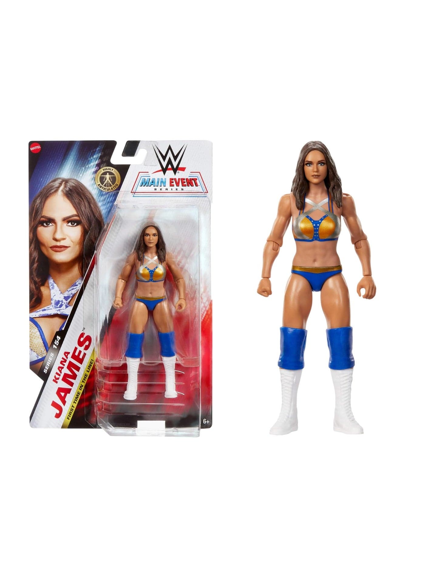 Mattel WWE Main Event Kiana James Figure