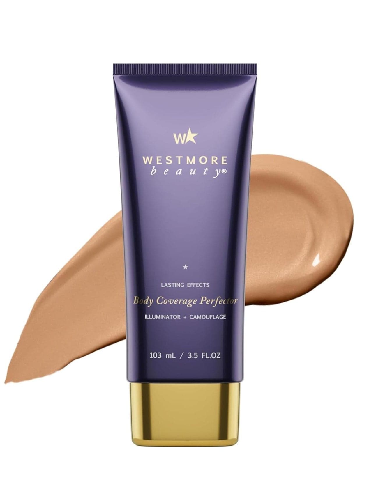 Body Coverage Perfector – Waterproof Leg & Body Makeup - Tattoo Cover Up Makeup - 3.5 Oz (Natural Radiance)