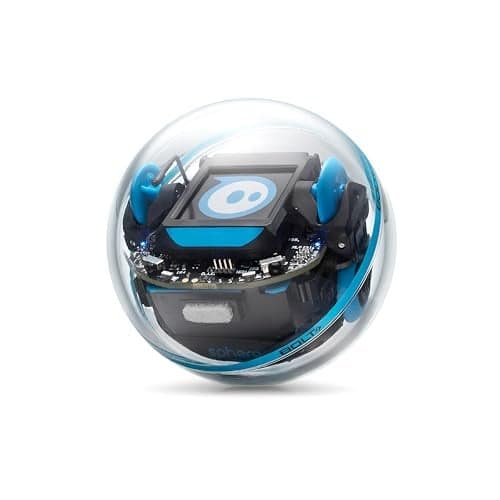Sphero Bolt Coding Robot Program with Draw Blocks Python Javascript Animated LCD Screen Ages 8 Durable Qi Charging Waterproof