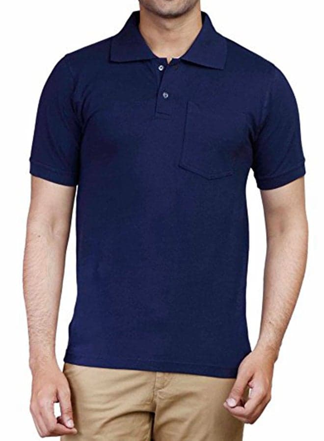 DrynCool Polo T-shirt Navy Blue