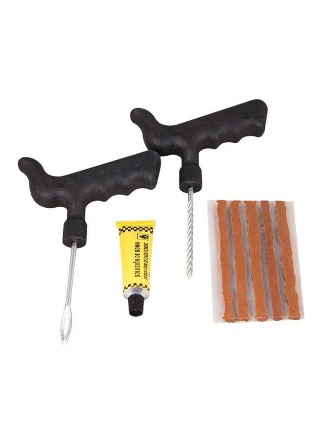 4-Piece Tubeless Tyre Puncture Repair Kit