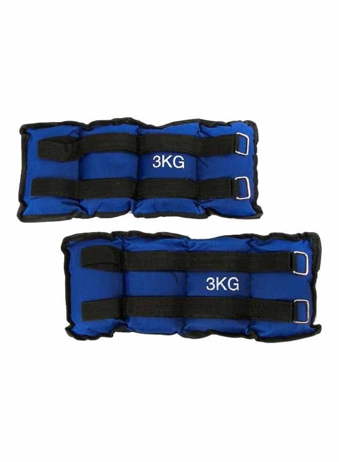 Adjustable Ankle/Wrist Weights 3kg 3kg
