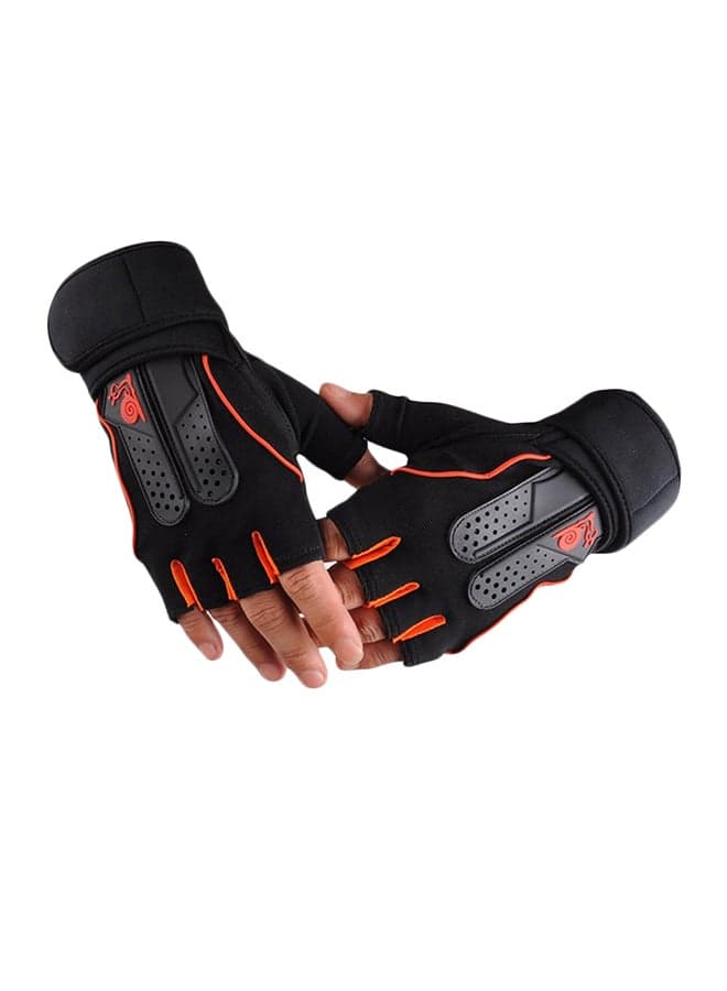 Training Exercise Weight Lifting Half Gloves