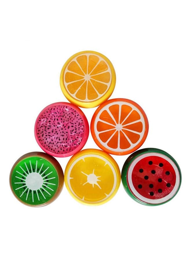 Pack Of 6 Blowing Bubbles Fruit Toy cm