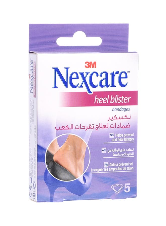 5-Piece Heel Blister Bandage Set