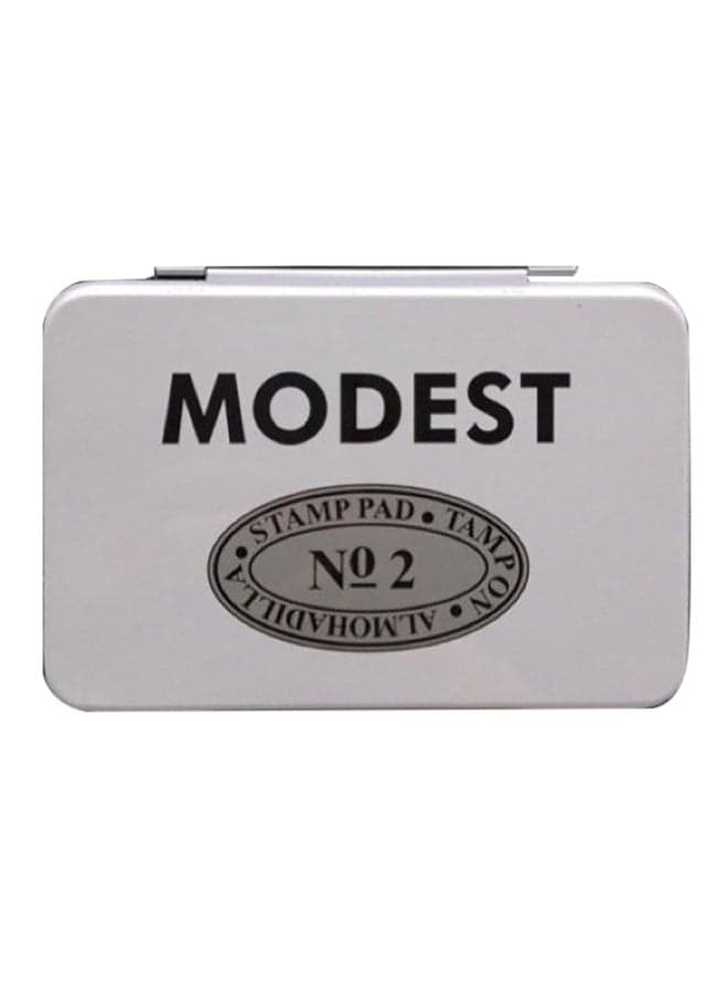Modest Stamp Pad 11 x 7 cm Black