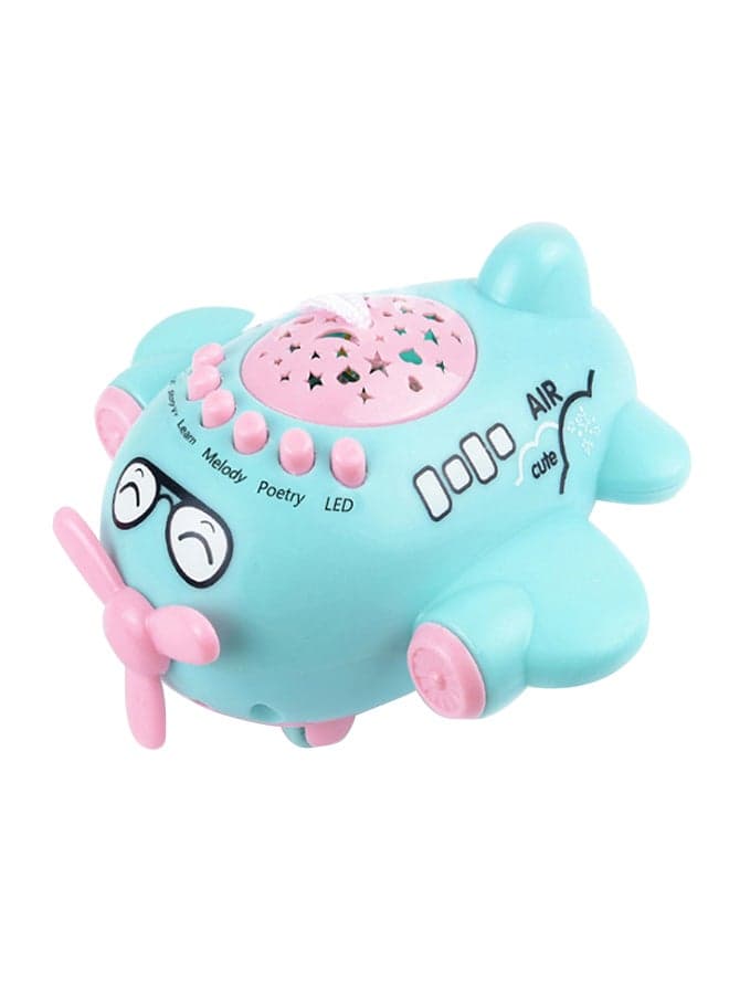 Baby Music Projector Sleeping Story Night Light Aircraft Learning Toy