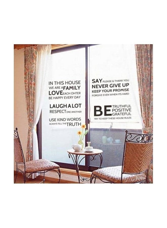 We Are Family Quoted Wall Sticker