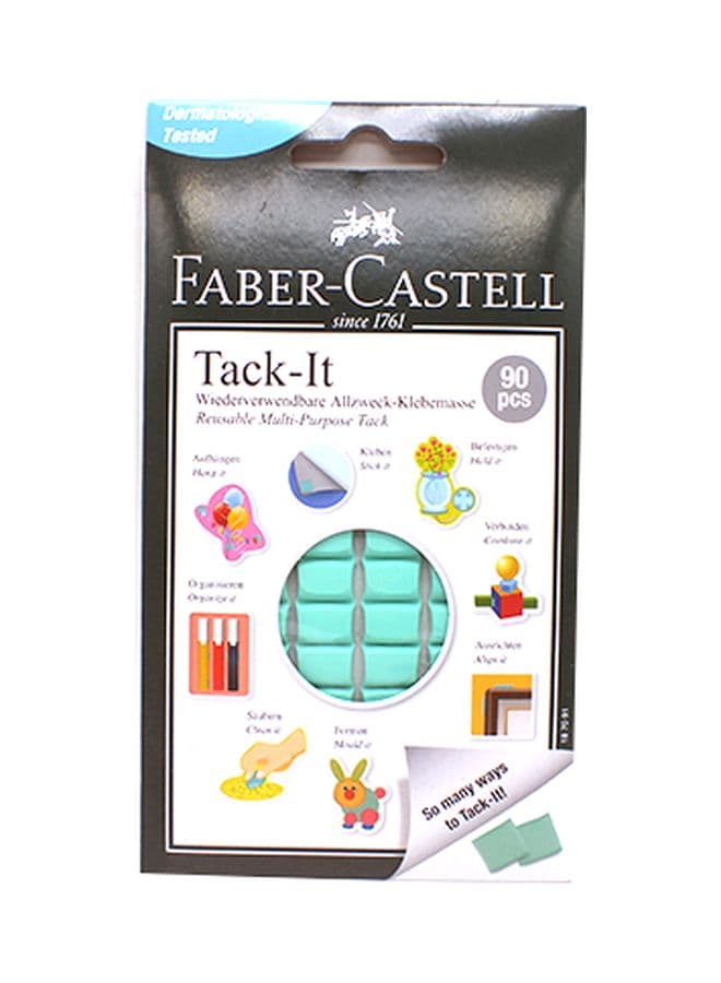 Faber-Castell-Tack-It Removable Adhesive Green