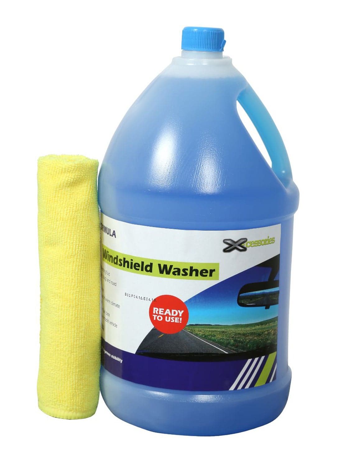Windshield Washer With Cloth