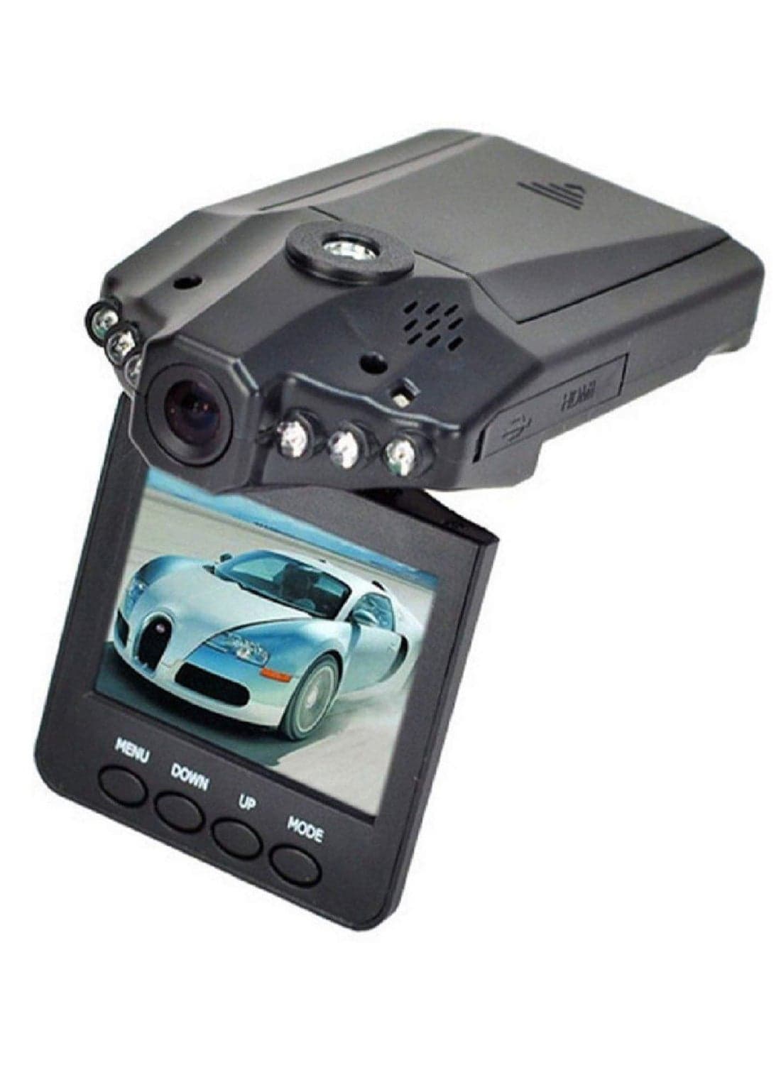 Rotated Screen IR LED Car DVR Box Dashboard Camera