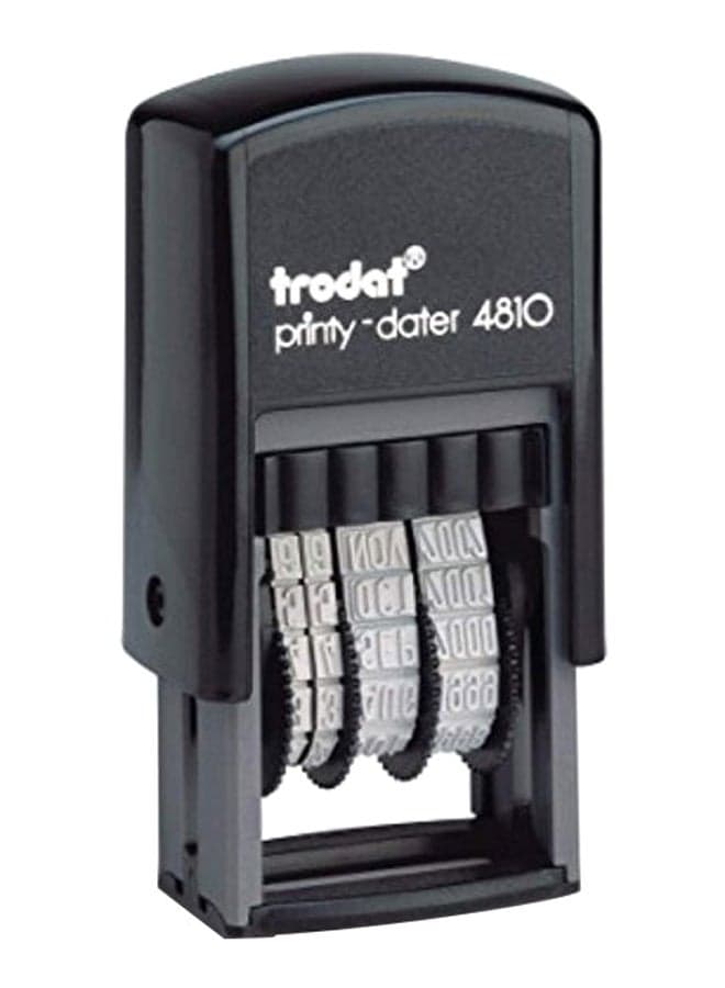 Printy Dater Stamp Black