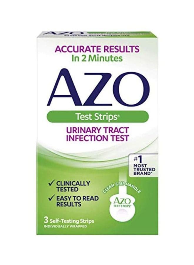 3-Piece Urinary Tract Infection Test Strips