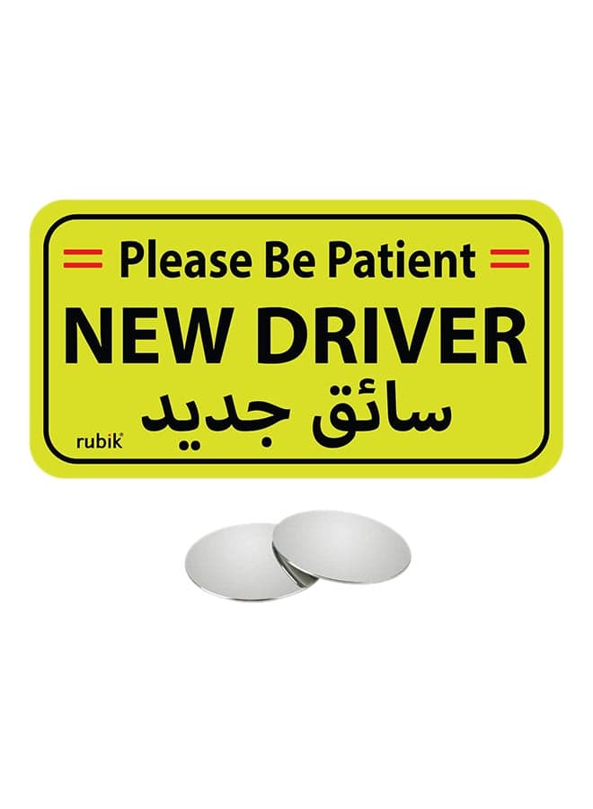 New Driver Car Sign Vinyl Sticker