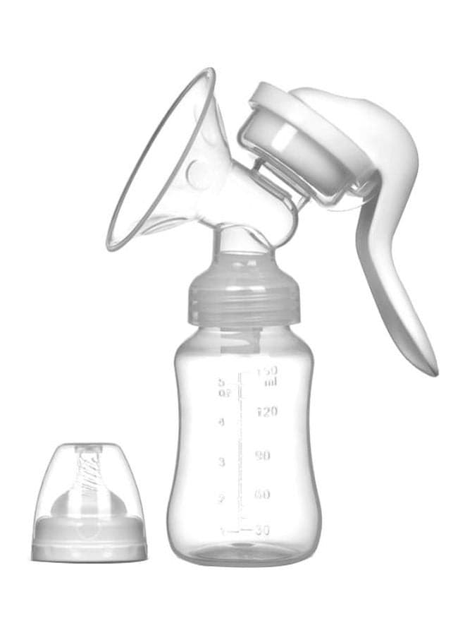 2-In-1 Silicone Manual Portable Breast Pump