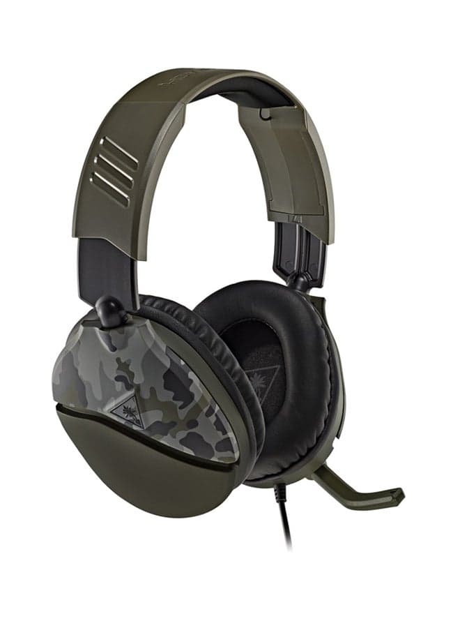 Recon 70 Camo Green Gaming Headset for Xbox Series X|S, Xbox One, PS5, PS4, Nintendo Switch And PC