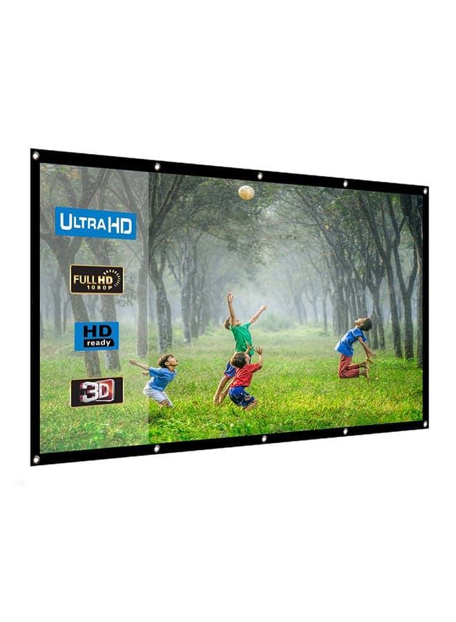 Portable HD Home Theater Projection Screen UNV-OZ-SCR-03 White
