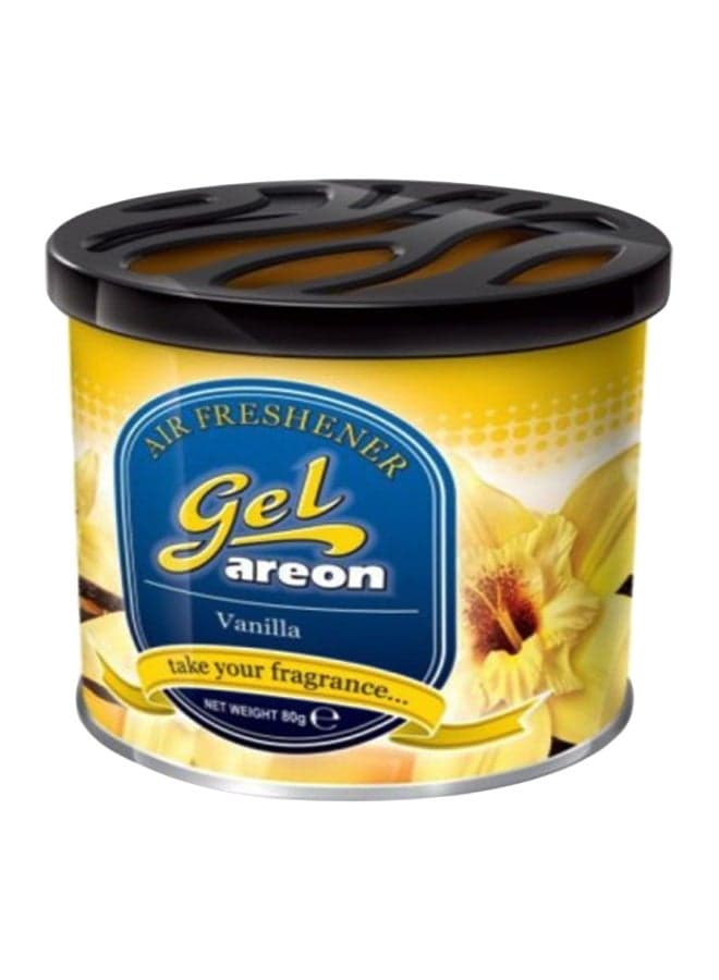 Gel Car Air Freshener - Vanilla