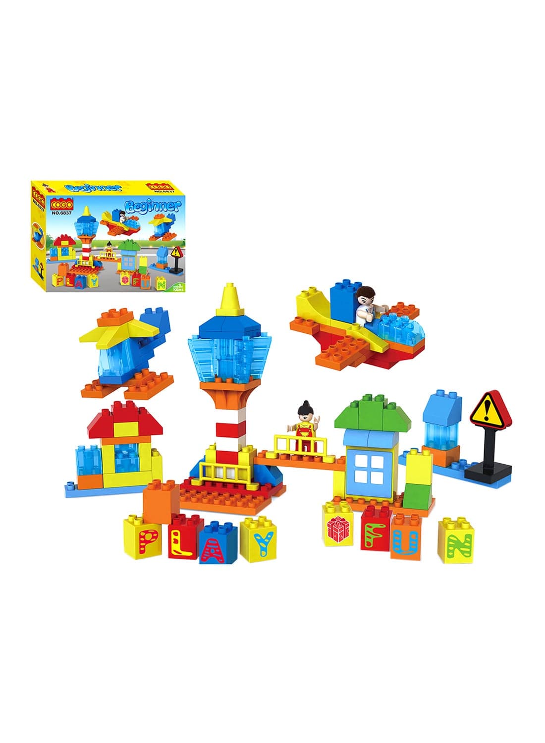 6837 103-Piece Beginner Series Blocks Set 3+ Years