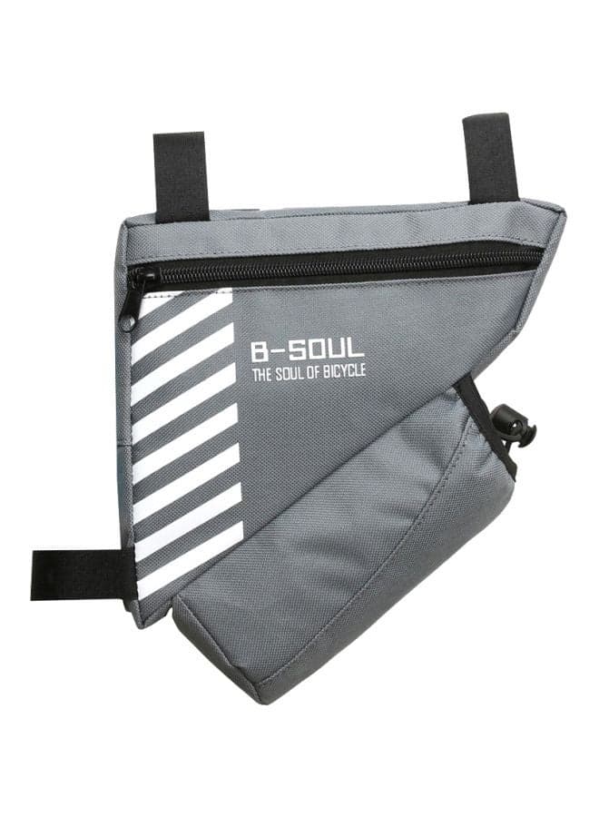Triangle Bag With Water Bottle Pocket 21x18x1.5cm