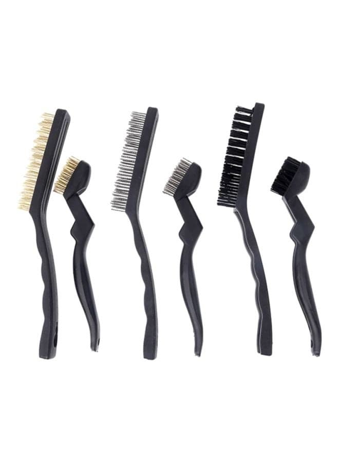 6-Piece Steel Wire Brush Set