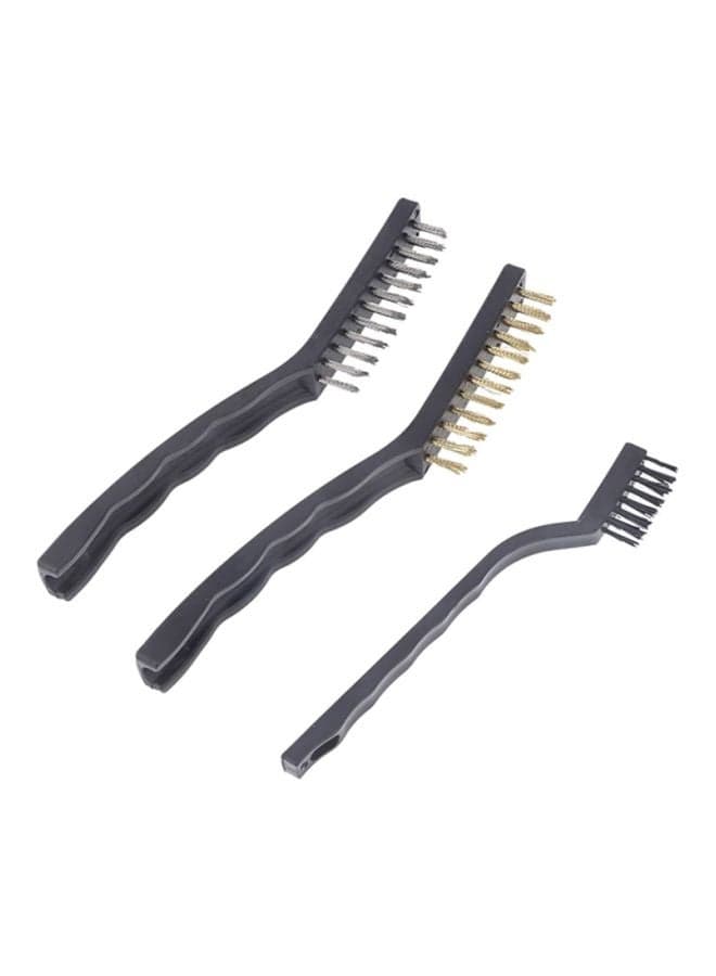 3-Piece Steel Wire Brush Set
