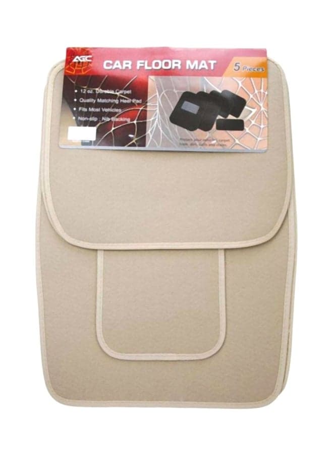 5-Piece Non-Slip Car Mat Set