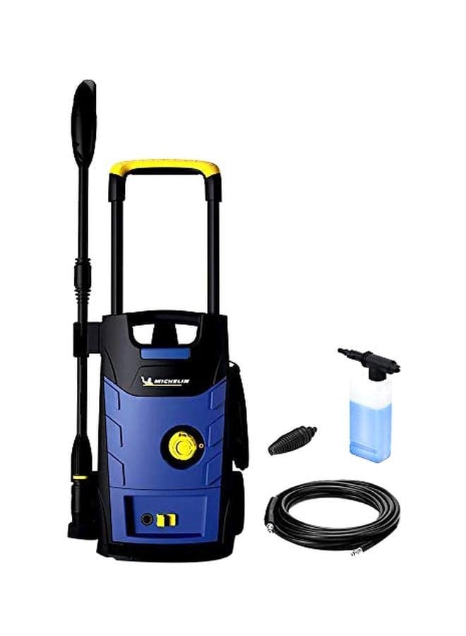 220-240V High Pressure Washer 125 Bars For Cars And Home Cleaning Blue/Black 29.5x51x26.5cm