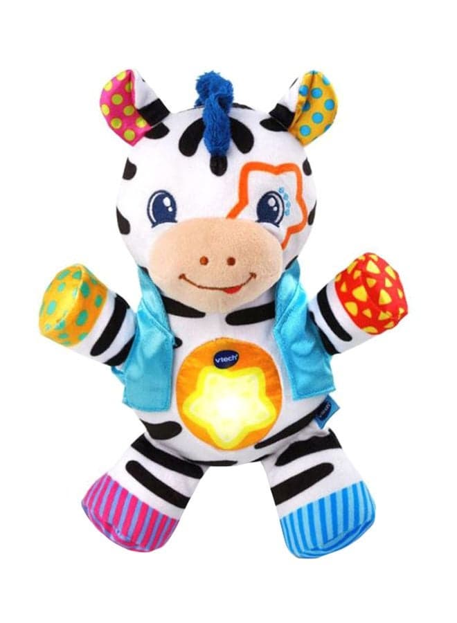 Fisher-Price Lights & Stripes Zebra – Interactive Baby Musical Toy, 6m+
