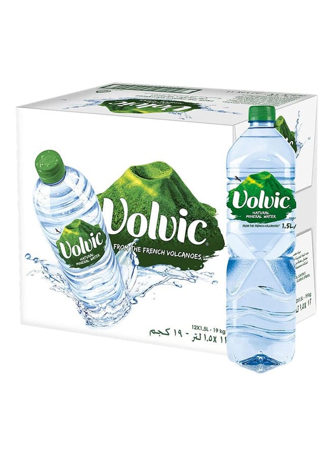 Natural Mineral Water 1.5Liters Pack of 12