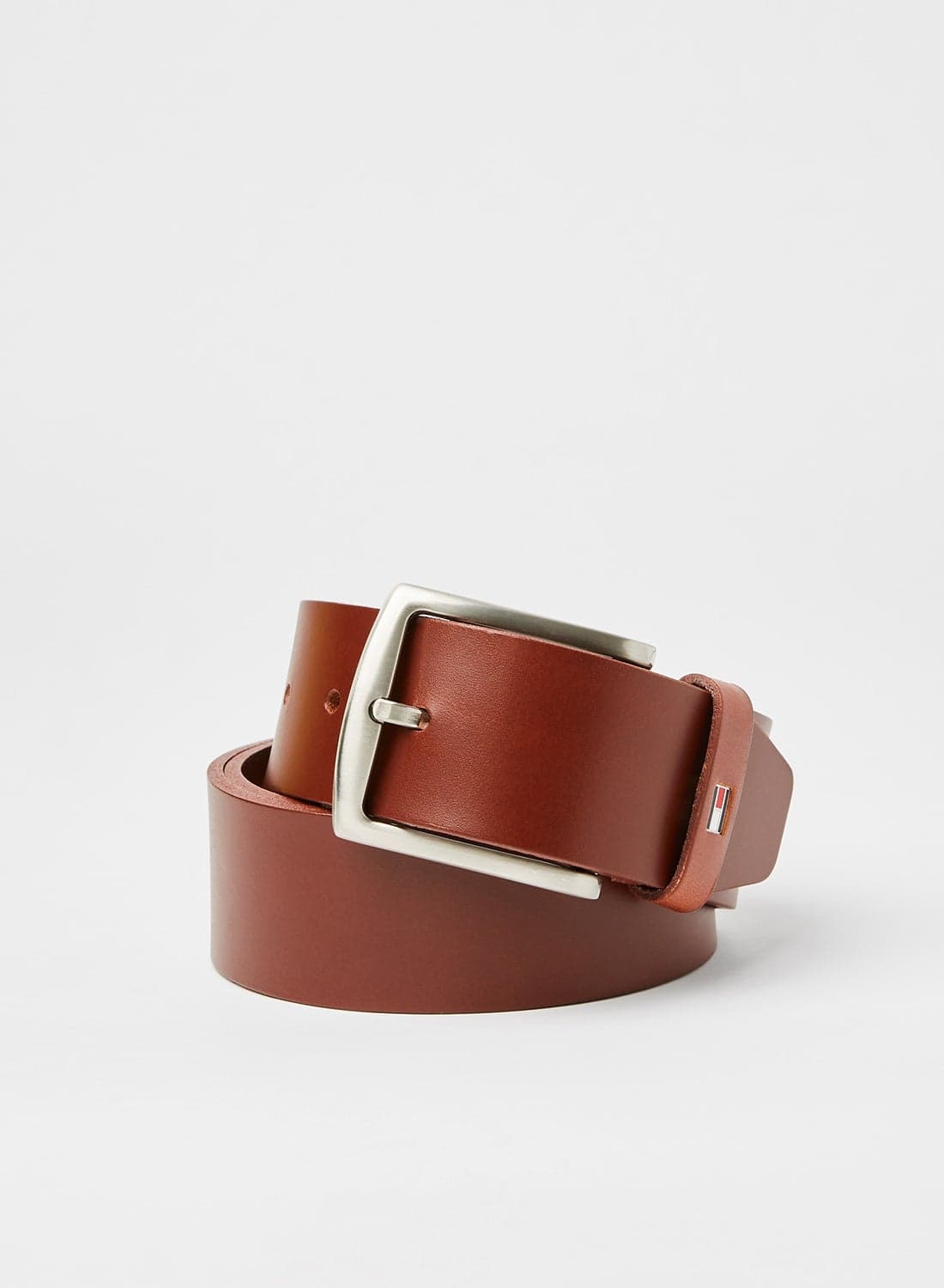 New Denton Leather Belt Brown