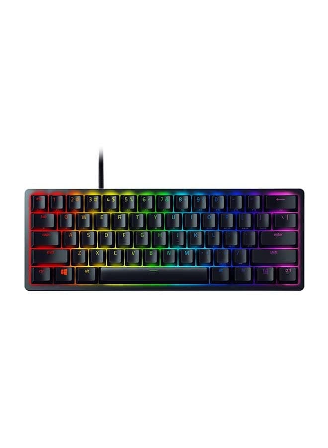 Huntsman Mini 60% Gaming Keyboard with Linear Optical Switch - US - Black