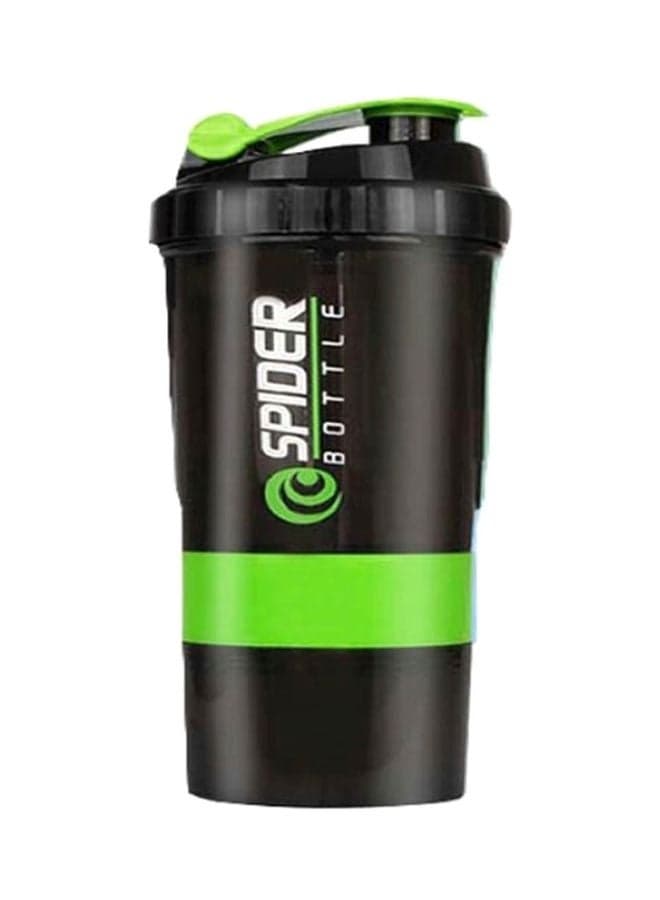 Protein Shaker Bottle With Powder Storage Compartment 24.5x9.8x7.5cm