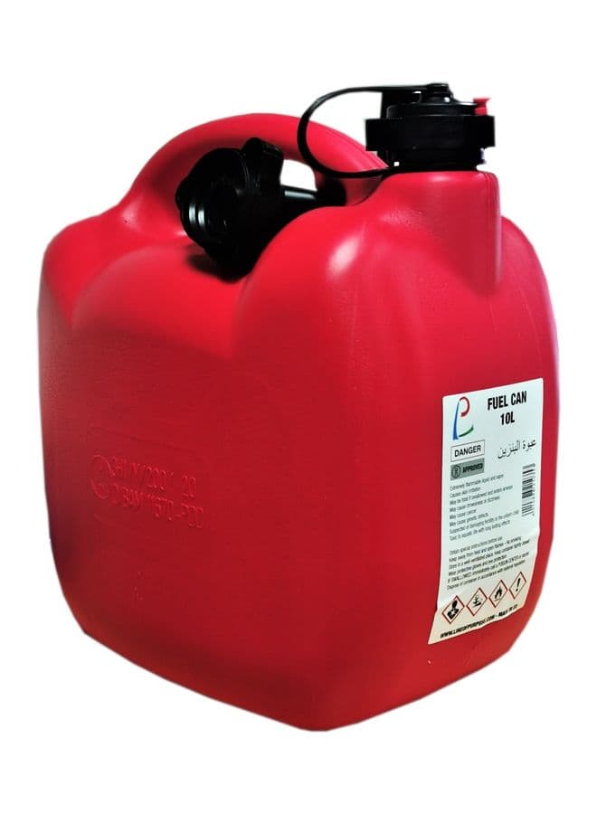 UN Approved Fuel/Petrol Can 10L With Funnel
