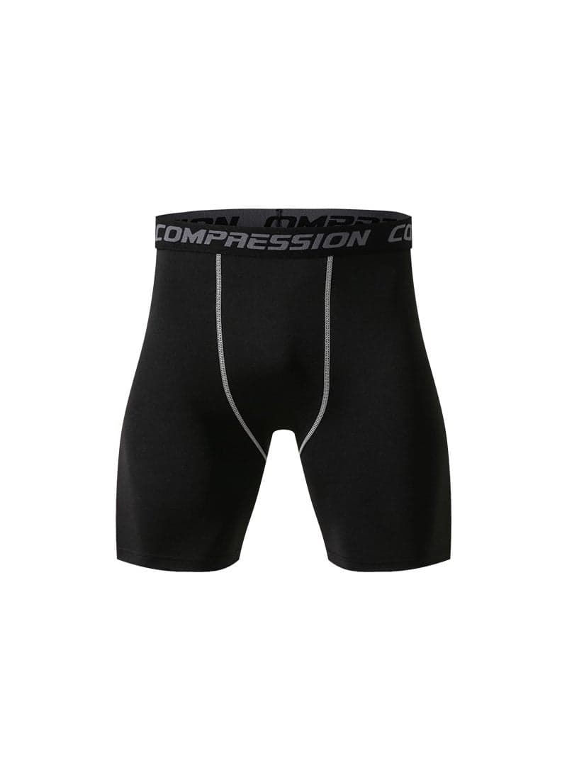 Quick Dry Compression Shorts Black