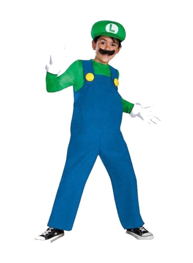 Nintendo's Super Mario Brothers Luigi Deluxe Costume
