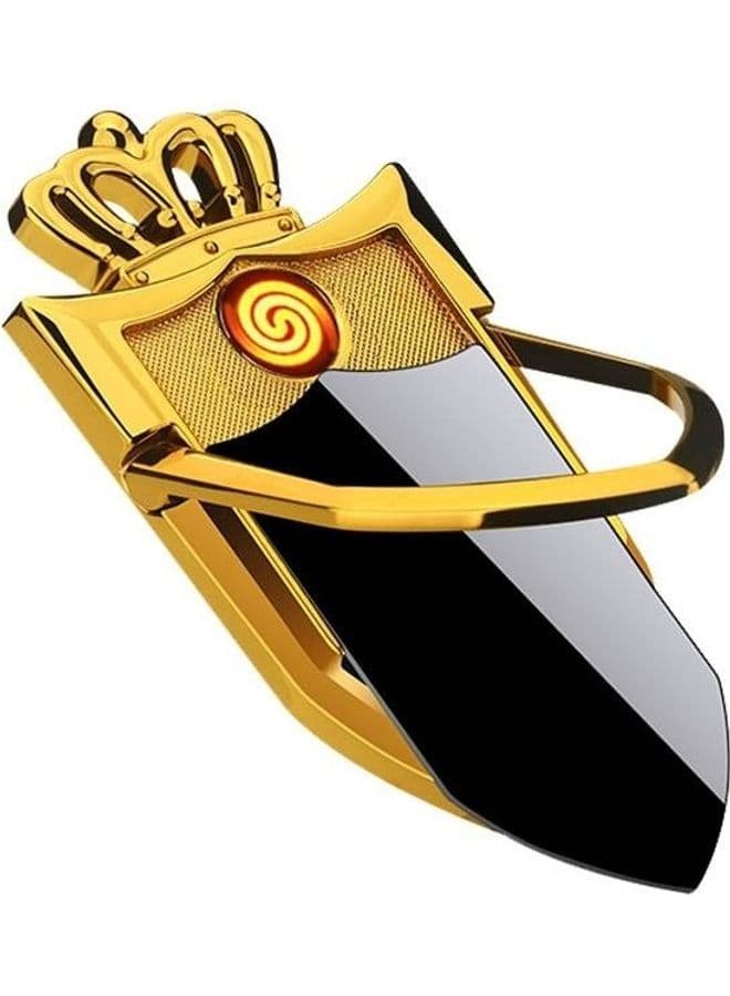 USB Charging Lighter In Mobile Finger Ring Holder 5cm