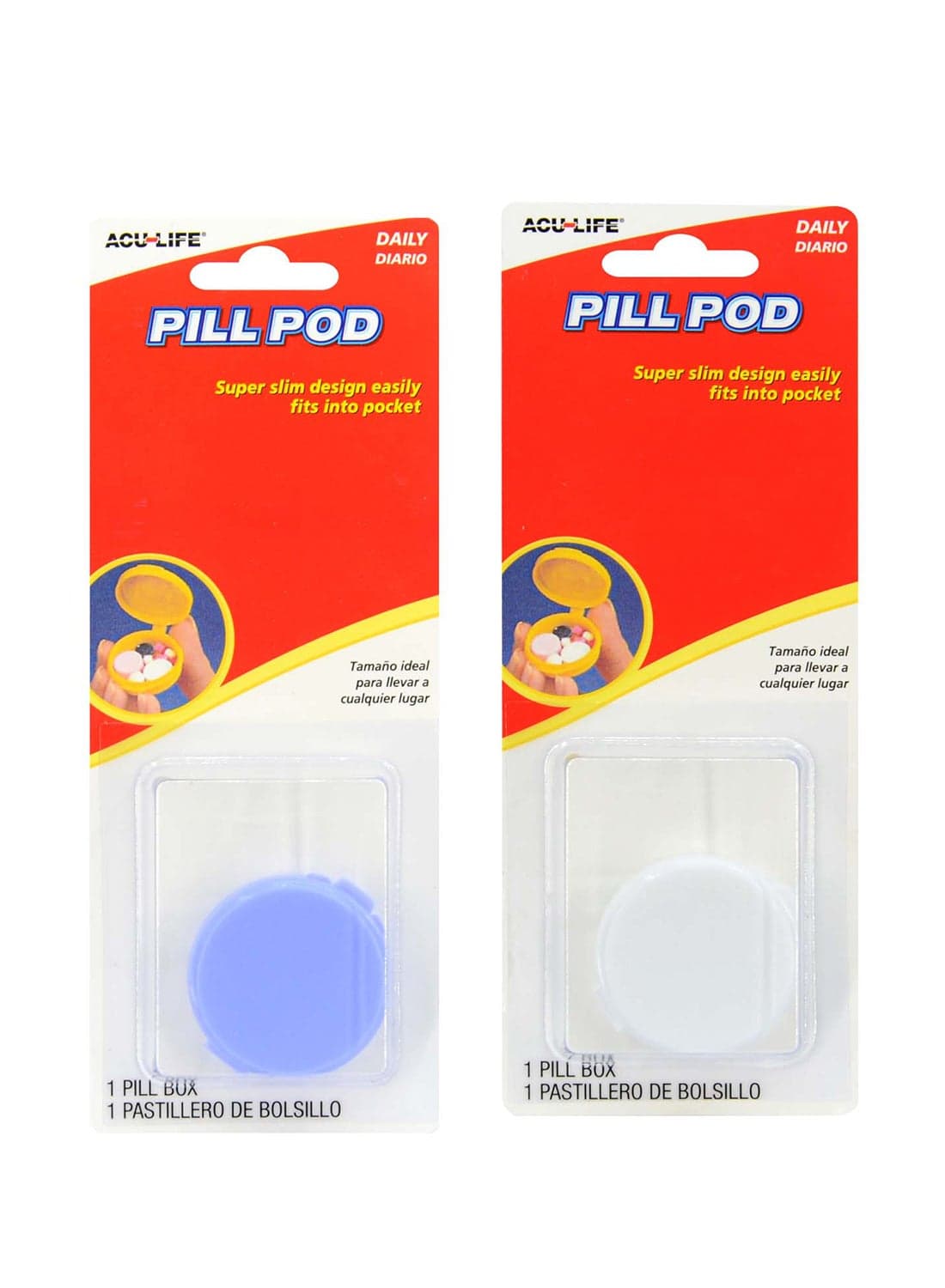 Daily Pill Pod Round - Assorted