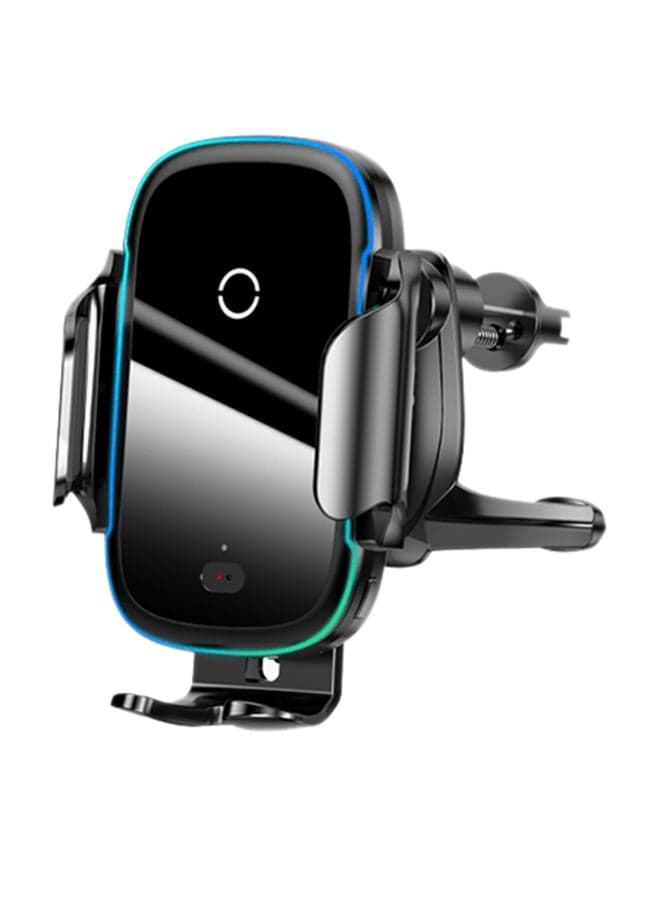 Light Electric Holder Wireless Charger Black