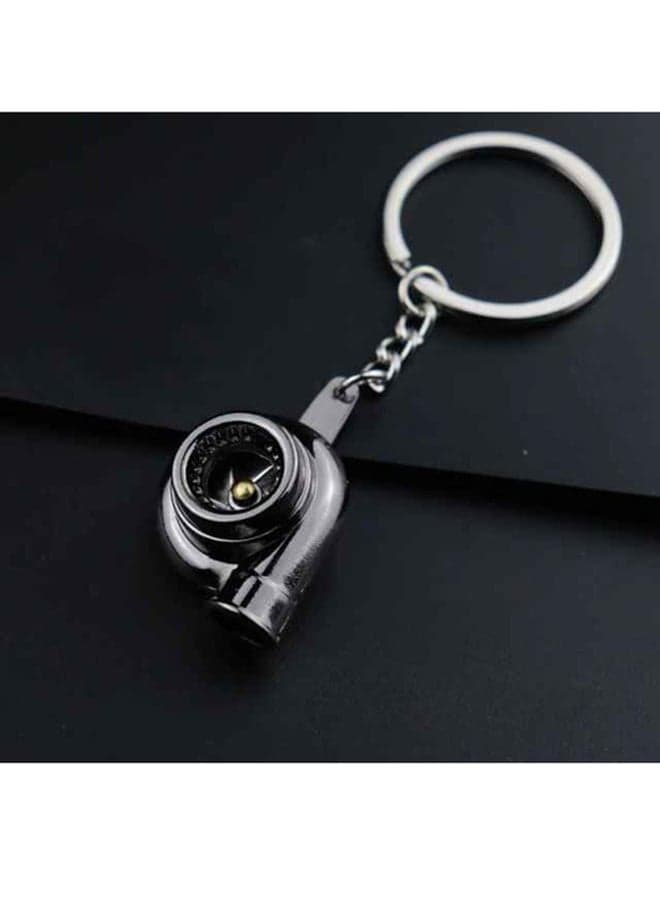 Zinc Turbo Metallic Keychain
