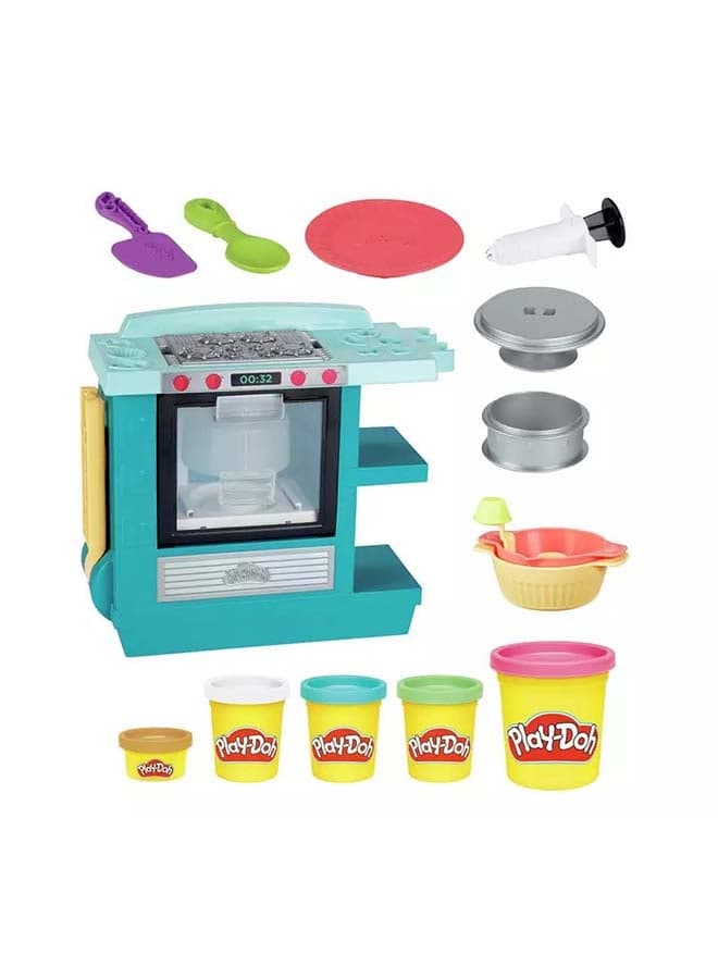 Kitchen Creations Rising Cake Oven Kitchen Playset, Play Kitchen Appliances, Preschool Toys, Kitchen Toys for 3 Year Old Girls and Boys and Up