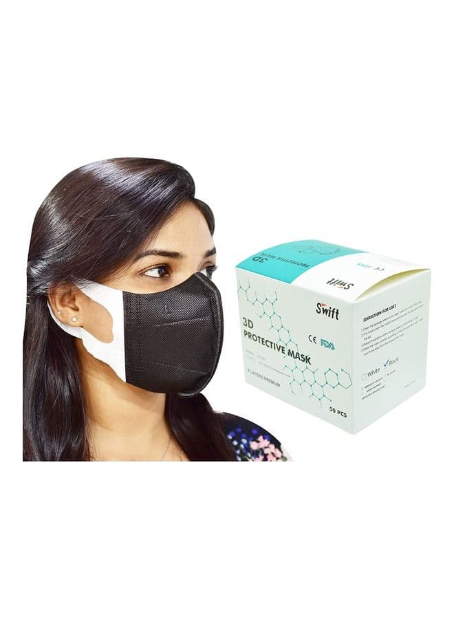 Pack Of 50 3D Mask