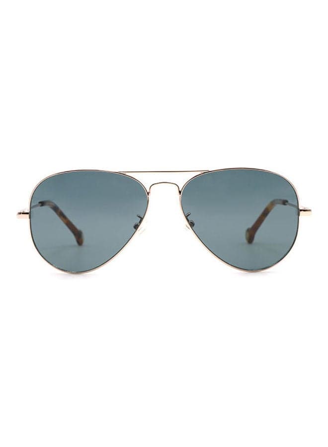Unisex FRONTIER Sunglasses - Lens Size: 58 mm - Gold