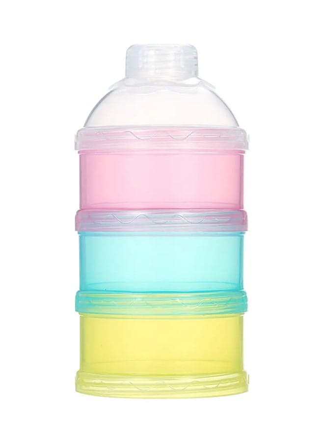 3-Layer Portable Leak Proof Baby Milk Powder Dispenser With BPA Free Containers