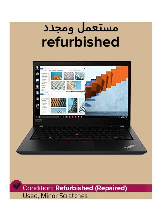 Refurbished - Thinkpad T14 Laptop With 14-Inch Display,Intel Core i7 Processor/10th Gen/16GB RAM/512GB SSD/Intel UDH Graphics English Black